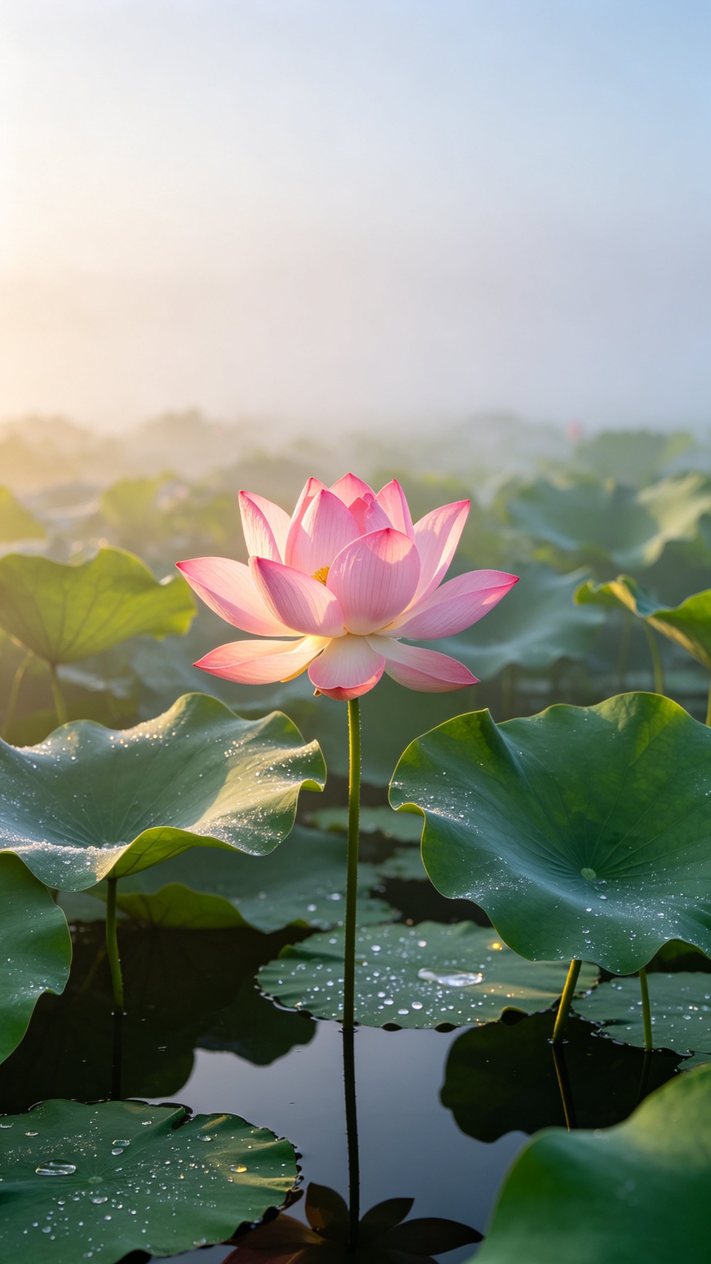 Lotus in Full Bloom