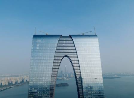 The Gate to the East A Striking Gateway to Suzhou