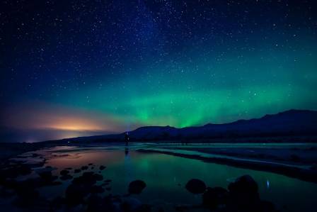 The Northern Lights in North Bay